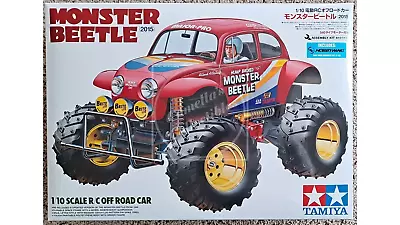 Tamiya RC 1/10 VW Monster Beetle 2015 2WD Kit With 540 Motor & ESC #58618-60A • $362.16