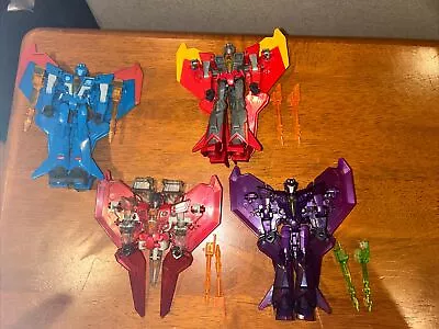 Transformers Sinister Strike Figures Lot 4 Force Cyberverse Adventures Seekers • $25