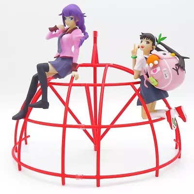 Monogatari Figure - 2018 Hitagi & Hachikuji Mayoi Lot - Taito 6  Statue Anime • $59.99