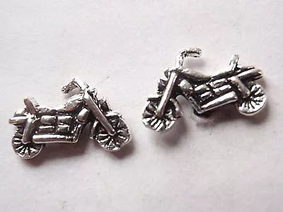 Motorcycle Stud Earrings 925 Sterling Silver Corona Sun Jewelry Bike Motocross • $10.99