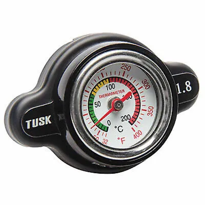 $27.95 • Buy Tusk High Pressure Radiator Cap W/Temperature Gauge 1.8 Bar-Yamaha,YZ,YZR,WRF