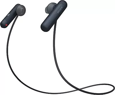 Sony WI-SP500B Black Wireless Sports Headphones • $18.69