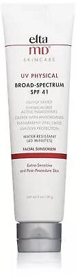 Elta MD UV Physical Broad Spectrum SPF 41 Tinted  SunScreen 3oz/85g 05/2025 • $49.99