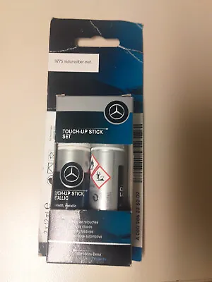 OEM Mercedes-Benz MB Iridium Silver Touch Up Paint Kit 775 / 9775 | Scratch Fix • $39.99