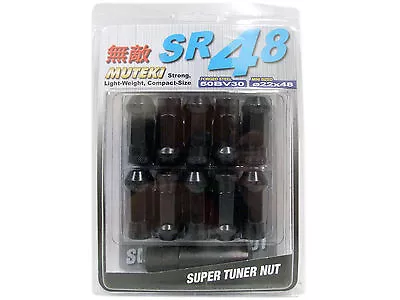 Muteki Sr48 20pcs Extended Wheels Tuner Lug Nuts (12x1.25/black/open End) • $51