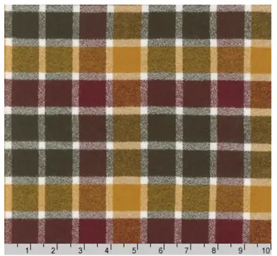 RK ~ Mammoth Woven  Flannel 100% Cotton ~ SRKF-14889-164 CIDER ~ 1/2 Yard • $5.75