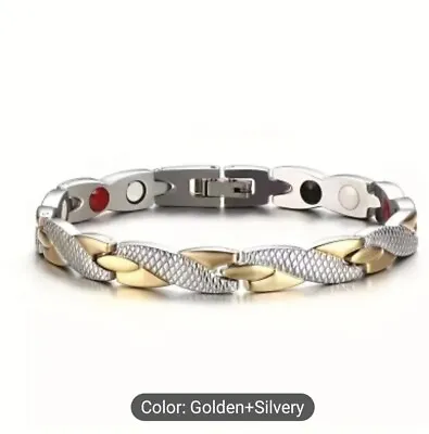 Magnetic Bracelet Sports Bracelet Luxury Jewellery For Women Men Gift • £7.99