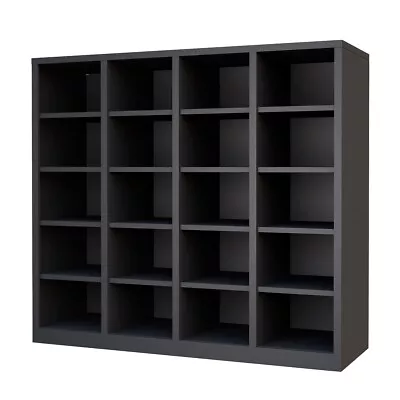 20 Pigeon Hole Steel Storage Cabinet Open Pantry Cupboard Home Office Furniture  • $446.95