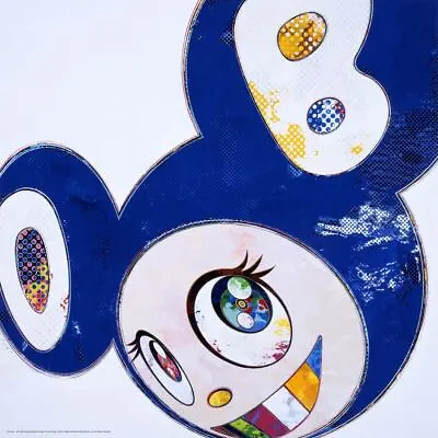 Takashi Murakami And Then All Things Good Bad  DOB Blue Authentic KAIKAI Kiki • $1649