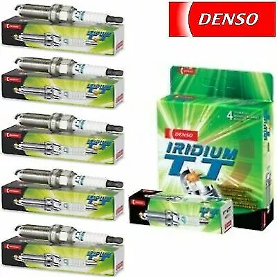 5 Pcs Iridium TT Spark Plugs Denso For 2013-2016 VOLVO S60 L5-2.5L • $44.50