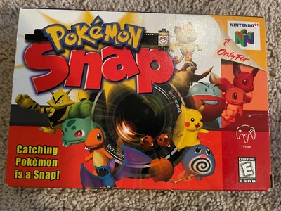 $150 • Buy Pokemon Snap Nintendo 64 N64 Complete CIB Instruction Manual Box Insert Stickers