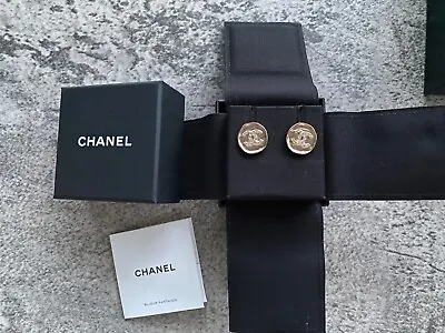 New Authentic Chanel 21K Earrings Ear Ring Earring Accessory Fashion Jewellery • £438.35