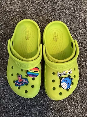 Crocs Infants Green Size 9 • £3.50