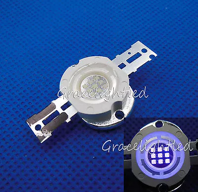 Round High Power 10W UV Ultra Violet LED Chip 395-405nm For Aquarium Tank Light • $8.99