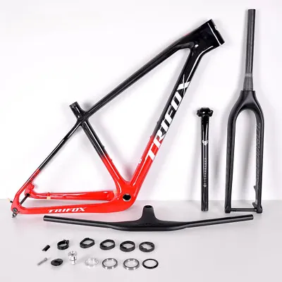 29er Carbon Fiber Mountain Bike Frameset Full Internal Cable Routing 148mm Boost • $773.26