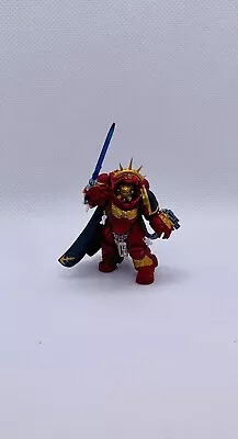 Warhammer 40k Army Space Marines Painted Blood Angel Gravis Armour Captain +Base • $39.99