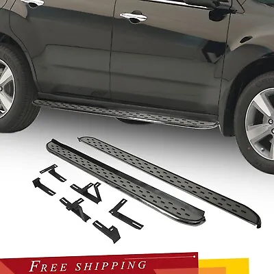 For 2017-2020 17-20 Acura MDX Silver Running Boards Side Step Nerf Bar • $100.73