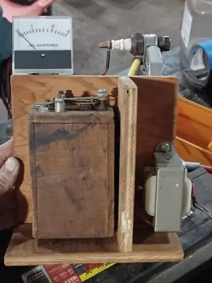 $80 • Buy Model T Ford Coil Tester ,buzz Box, Trembler, And Spark Plug Tester