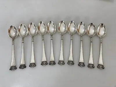 Sterling Magnus Aase M1A11 Norway Set Of 10 Demitasse • $80