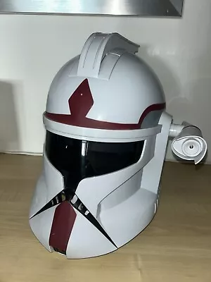 Hasbro STAR WARS Clone Trooper Helmet - NOT 100% Working - Read Full Description • £37.69