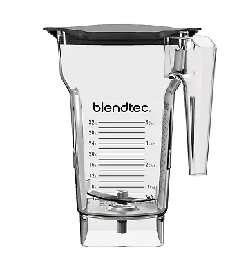 Blendtec Commercial FourSide Blender Jar | 2 Qt. With Soft Lid • $119.95