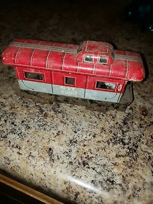 Vintage Marx Mar Toys Metal Toy Train NYC 20102 Caboose Tin Litho • $12