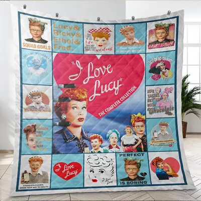 I Love Lucy Blanket I Love Lucy TV Series Quilt Blanket Soft And Cozy Luxury • $59.95