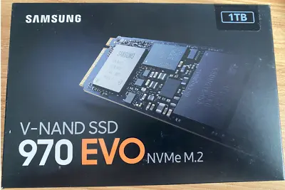 £129.99 • Buy Samsung 970 EVO 1TB M.2 NVMe PCIe Solid State Drive - SSD
