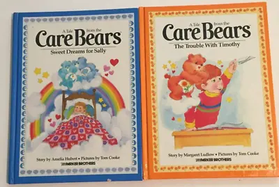 Vintage Care Bears Books Lot Hard Cover 1983 Made In USA • $6.99