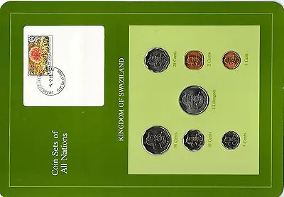 $11.74 • Buy Coin Sets Of All Nations Swaziland 1975-1982 20, 5 Cents, 1 Lilangeni 1979