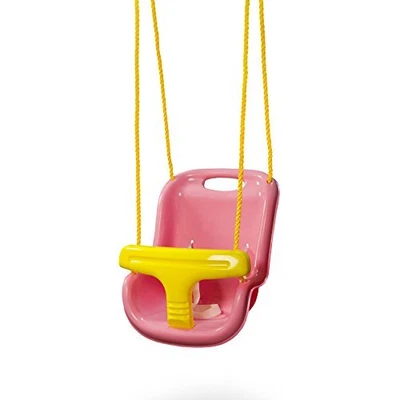 $63.70 • Buy Gorilla Playsets 04-0032-PK High Back Plastic Infant Swing With Yellow T Bar ...