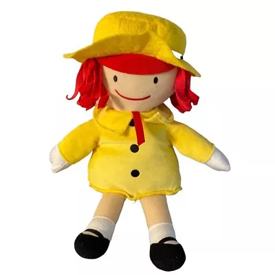 Madeline Plush Doll Kohls Cares 13  Stuffed Animal Story Book Movie Character • $7.79