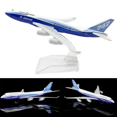 16cm 1:400 B747 Prototype Alloy Diecast Plane Model Airplane Simulation Aircraft • $13.89