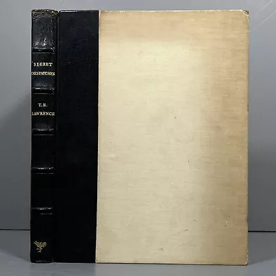SECRET DESPATCHES FROM ARABIA By T E Lawrence - 1939 - Limited Edition #333/1000 • $295