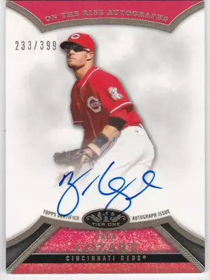 2013 Topps Tier One On The Rise Autographs #ZC2 Zack Cozart Auto /399 - NM-MT • $5.90
