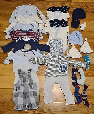Baby Boy Clothes Bundle 0-3 Months • £5