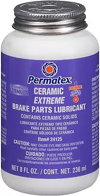 Permatex Ceramic Extreme Brake Parts Lubricant 8 Fl. Oz. Brush-top Bottle • $21.66