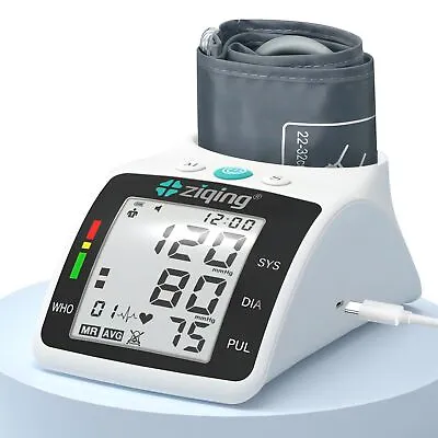 Blood Pressure Monitor Upper Arm Heart Beat Meter BP Machine Cuff For Home Use • $29.99