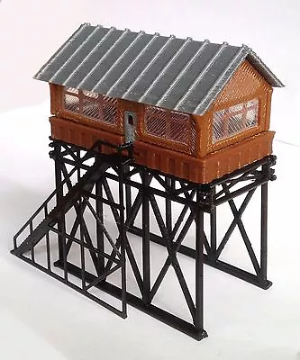 Outland Models Train Railway Layout Station Overhead Signal Box / Tower Z Scale • $9.99