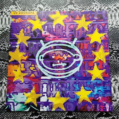 U2 – Zooropa Original 1993 Mint UK Vinyl LP Inner + Insert • $236.22