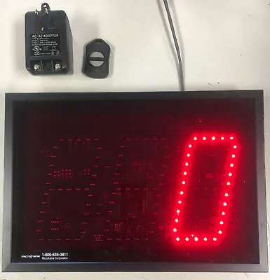 Microframe Visual-Pager Indoor Red Display Model 5100 • $129