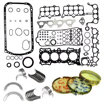 90-93 Honda Accord Prelude 2.2 SOHC F22A1 F22A4 F22A6 ENGINE REBUILD RE-RING KIT • $119.95