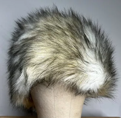 Real Fur Box  Pelt Hat Unknown Animal Mink? Rabbit? Fox? Sable? • $10