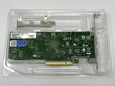 X710-DA2 Genuine INTEL Ethernet Converged Network Adapter X710DA2 Both Brackets • $119