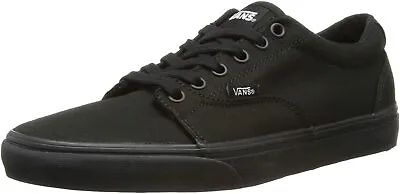 Vans Vulcanised Skate Sneaker Shoes Black KRESS Sizes: UK 3 Plimsolls • £45