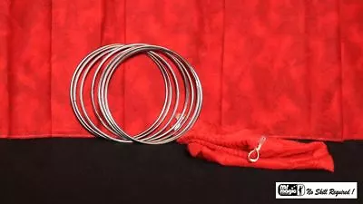 £24.89 • Buy 5  Linking Rings SS  By Mr. Magic - Trick