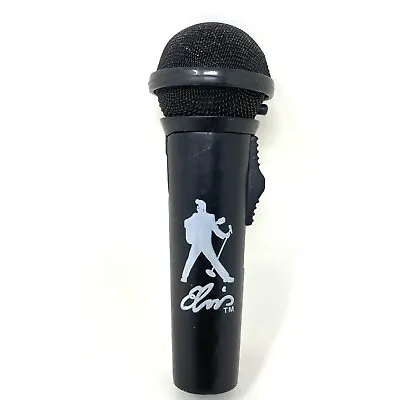 Elvis Presley Flip-Top Microphone Refillable Butane Lighter  Black • $9.99