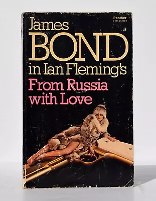 Ian Fleming From Russia With Love Triad Guns On Girls Series 1977 James Bond 007 • $12