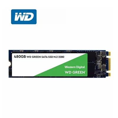 SSD M.2 WD Green 480GB Western Digital Internal Solid State Drive Laptop SATAIII • $79.95