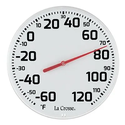 La Crosse 104-1522 8  Round Analog Dial Thermometer • $13.60